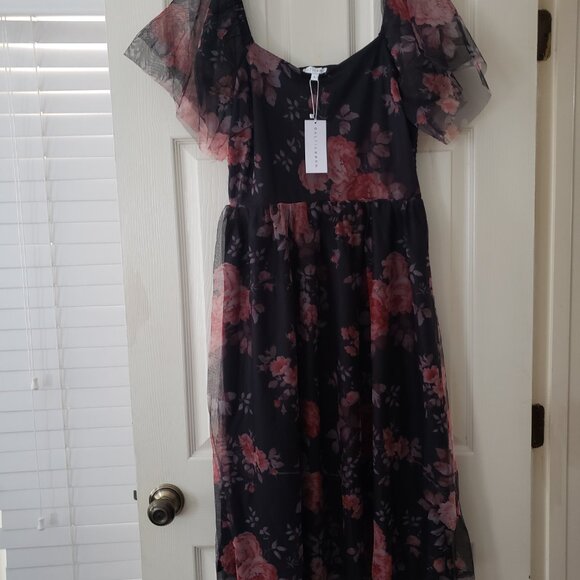 Baltic Born Gwyneth Tulle Midi Dress - Picture 2 of 2